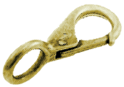 FAST EYE BOAT SNAPS - BRASS (#354-139120) - Click Here to See Product Details