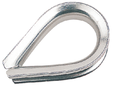 STAINLESS STEEL HEAVY DUTY THIMBLE (#354-170002)