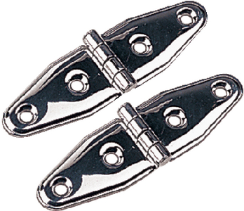 STAINLESS STRAP HINGES (#354-2011341) - Click Here to See Product Details