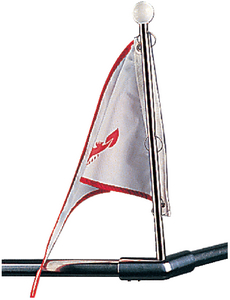 BOW FORM FLAG POLE (#354-3281101) - Click Here to See Product Details