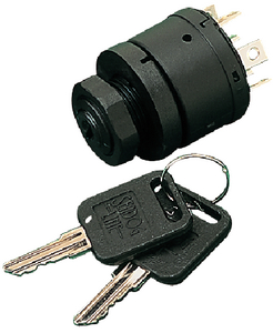 3 POSITION MAGNETO STYLE IGNITION/STARTER SWITCH (#354-4203811) (420381-1) - Click Here to See Product Details