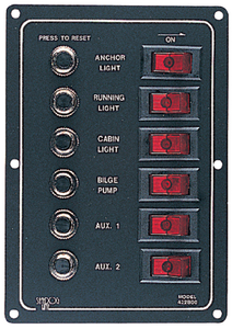 SEA-DOG BREAKER PANEL (#354-4228001) - Click Here to See Product Details