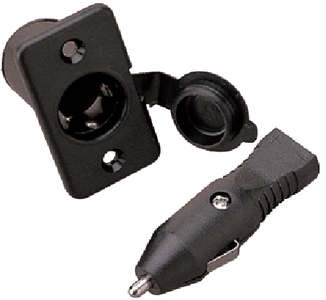 POWER SOCKET, CAP & PLUG - 12-VOLT (#354-4261121) - Click Here to See Product Details