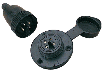POLARIZED 4-PIN ELECTRICAL CONNECTOR (#354-4262341) - Click Here to See Product Details