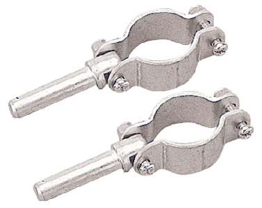 ZINC PLATED STEEL CLAMP-ON OAR LOCK (#354-5820601) - Click Here to See Product Details
