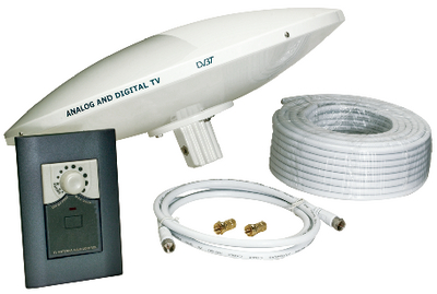 MARINE OMNIDIRECTIONAL TV ANTENNA - ANALOG AND DIGITAL (#50-19630) - Click Here to See Product Details