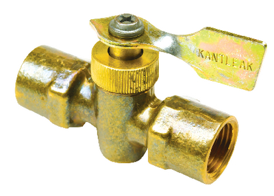 BRASS TWO WAY FUEL LINE VALVE (#50-20721) - Click Here to See Product Details