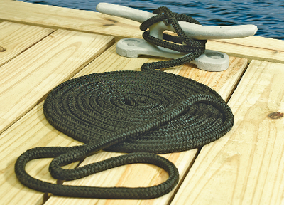 DOUBLE BRAID NYLON DOCK LINE (#50-39631) - Click Here to See Product Details