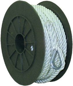 THREE STRAND TWISTED NYLON ANCHOR LINE (#50-40691) - Click Here to See Product Details