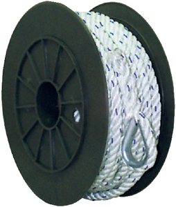 PREMIUM TWISTED NYLON<BR>ANCHOR LINE WITH TRACER (#50-47691) - Click Here to See Product Details