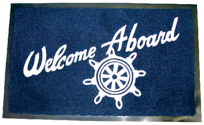WELCOME ABOARD MAT (#50-78180) - Click Here to See Product Details