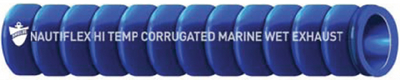 CORRUGATED SILICONE WATER EXHAUST HOSE - SERIES 262 (#88-2621004) (116-262-1004) - Click Here to See Product Details