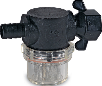 SHURFLO 255-325 - SWIVEL NUT STRAINER 1/2"BARB SHURFLO 255-325 - SWIVEL NUT STRAINER 1/2"BARB