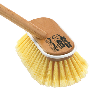 MARINE MATE BRUSH WITH WOODEN HANDLE (#658-1960) - Click Here to See Product Details