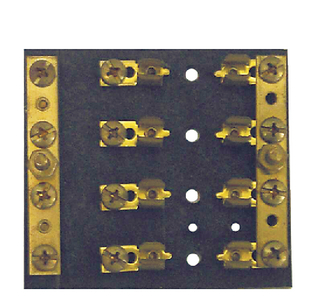 HOT FEED/COMMON GROUND FUSE BLOCK (#11-FS405501)