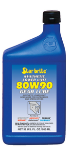 SYNTHETIC 80W 90 LOWER UNIT GEAR LUBE (#74-27232) - Click Here to See Product Details