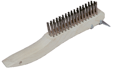 STAINLESS STEEL BRISTLE UTILITY BRUSH (#74-40058) - Click Here to See Product Details