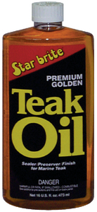 PREMIUM GOLDEN TEAK OIL (#74-85132) - Click Here to See Product Details