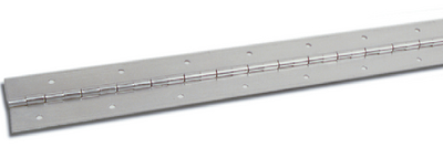 STAINLESS STEEL CONTINUOUS HINGE (#236-H140112P72) - Click Here to See Product Details