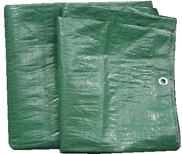 HEAVY DUTY GREEN POLY TARP (#136-97011G) - Click Here to See Product Details