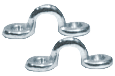 CHROME EYE STRAPS (#32-1225) - Click Here to See Product Details