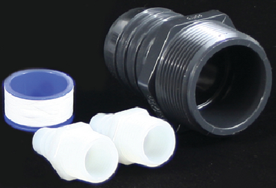 WATER TANK PIPE TO HOSE ADAPTER KIT (#100-932222) - Click Here to See Product Details