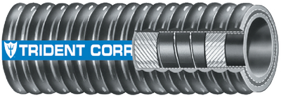 TRIDENT FLEX CORRUGATED HARDWALL WET EXHAUST HOSE (#606-25211241B) - Click Here to See Product Details
