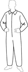 DUPONT<sup>TM</sup> TYVEK<sup>&reg;</sup> NON-HOODED COVERALL (#849-TY120S2XL)