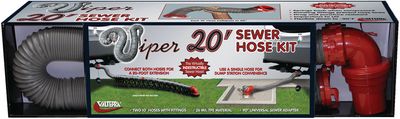 VALTERRA D04-0475 - VIPER SEWER HOSE KIT 20'