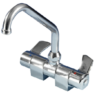 COMPACT FOLD DOWN MIXER FAUCET (#698-TB4112) - Click Here to See Product Details